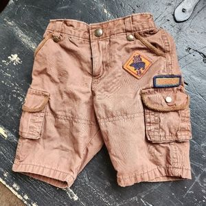 0-3month OshKosh Cargo Pants Brown Patches